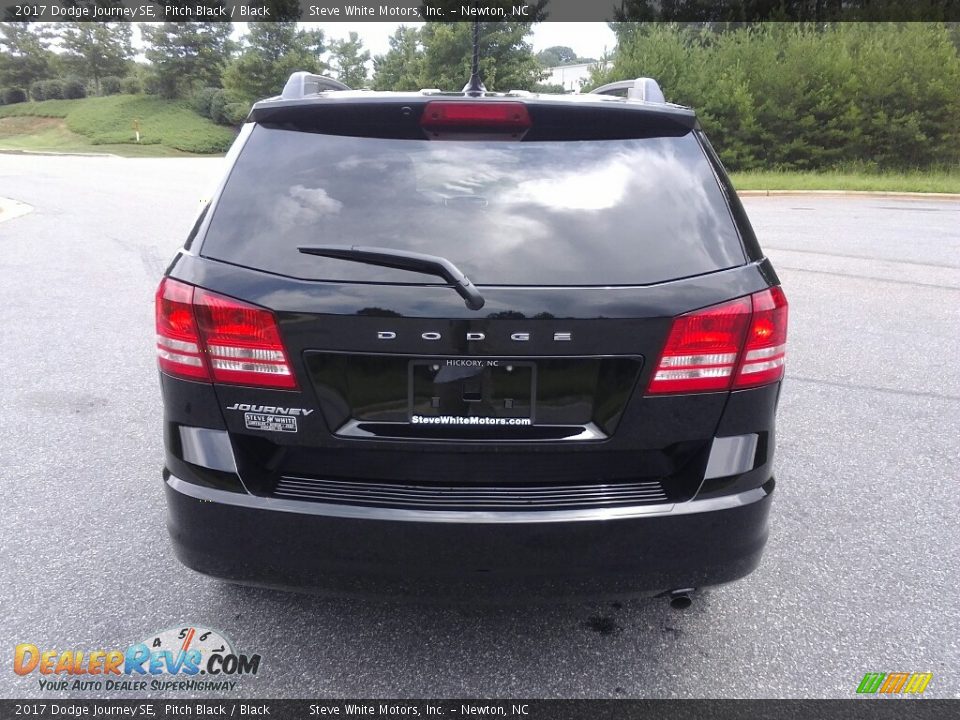 2017 Dodge Journey SE Pitch Black / Black Photo #7