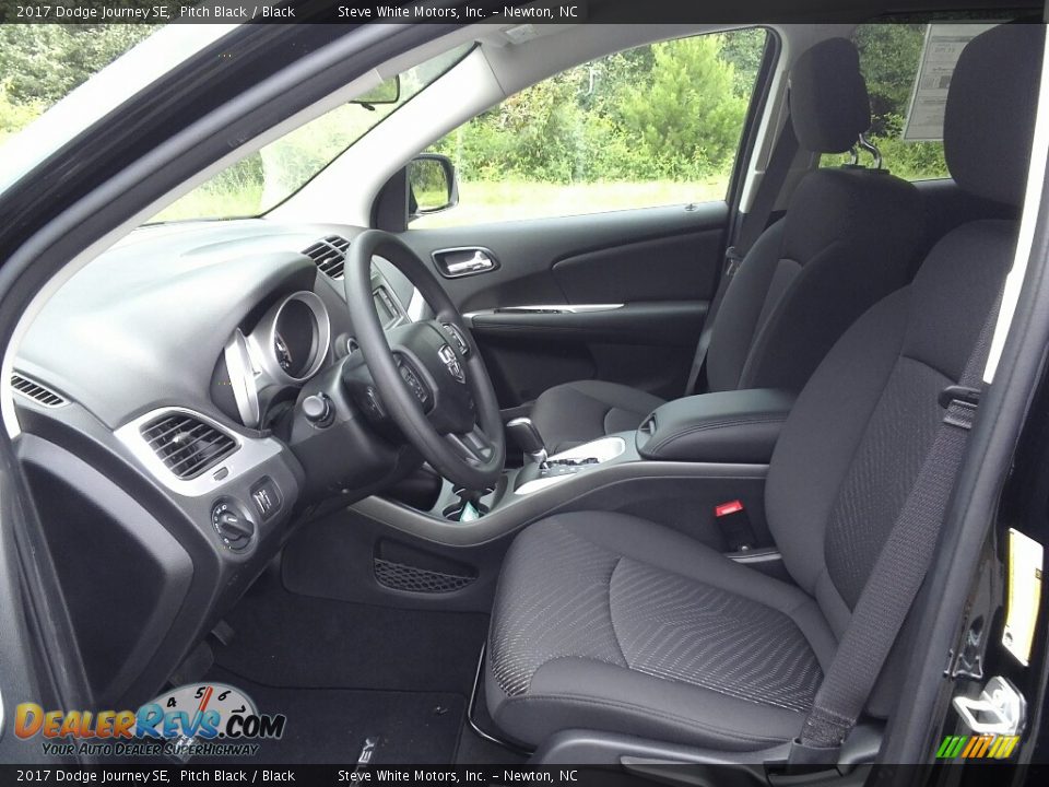 2017 Dodge Journey SE Pitch Black / Black Photo #9