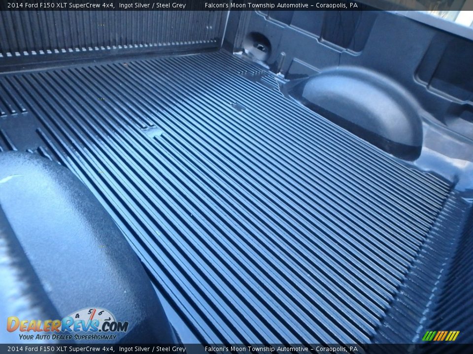 2014 Ford F150 XLT SuperCrew 4x4 Ingot Silver / Steel Grey Photo #15