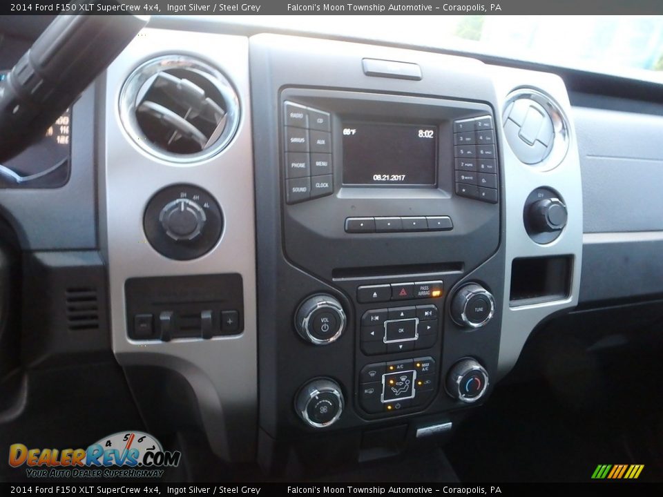 2014 Ford F150 XLT SuperCrew 4x4 Ingot Silver / Steel Grey Photo #22