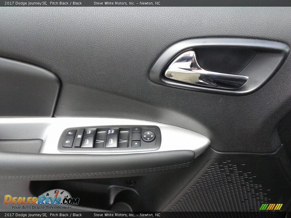 2017 Dodge Journey SE Pitch Black / Black Photo #17