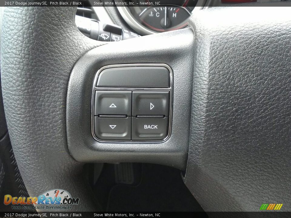 2017 Dodge Journey SE Pitch Black / Black Photo #20