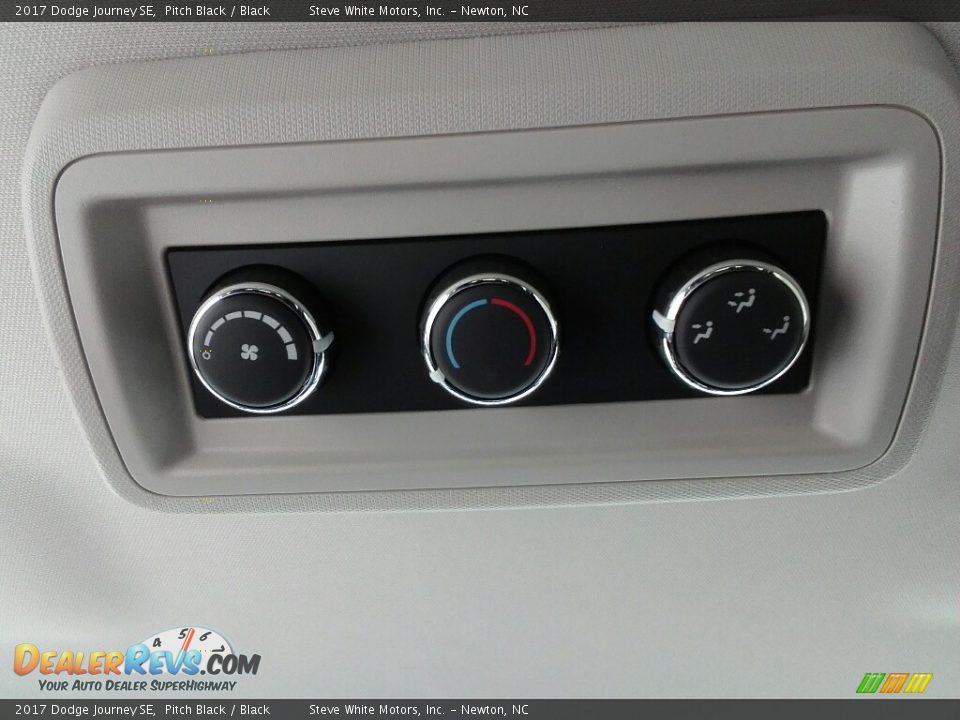 2017 Dodge Journey SE Pitch Black / Black Photo #26
