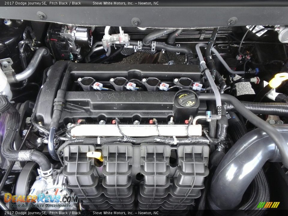 2017 Dodge Journey SE Pitch Black / Black Photo #27