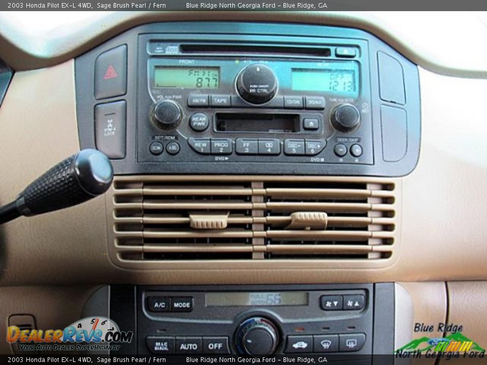 2003 Honda Pilot EX-L 4WD Sage Brush Pearl / Fern Photo #20