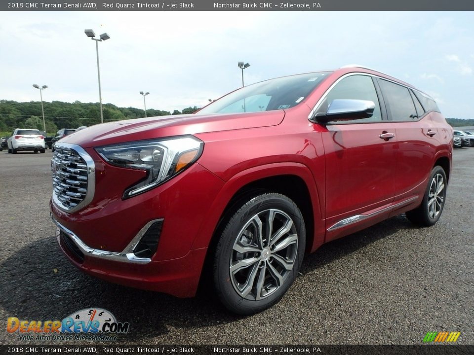 2018 GMC Terrain Denali AWD Red Quartz Tintcoat / ­Jet Black Photo #1