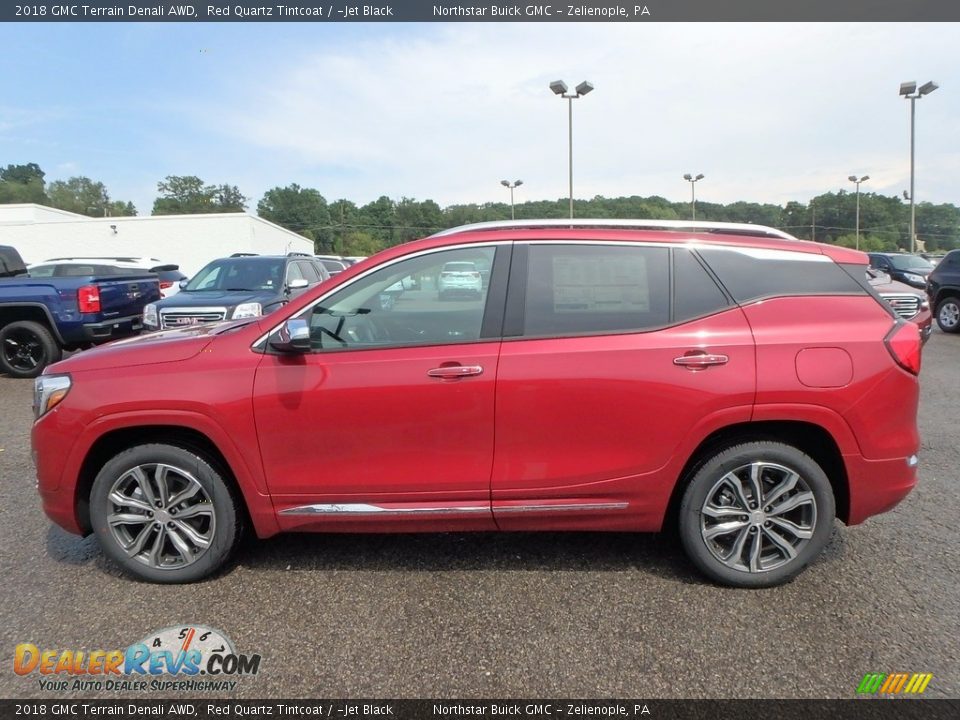 Red Quartz Tintcoat 2018 GMC Terrain Denali AWD Photo #8