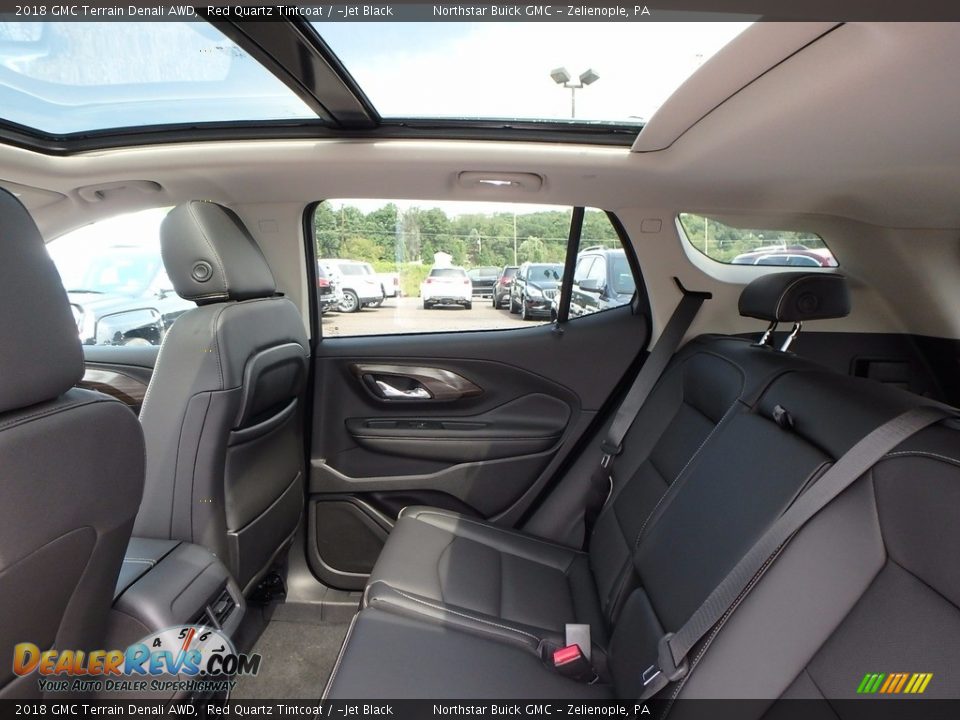 Rear Seat of 2018 GMC Terrain Denali AWD Photo #11