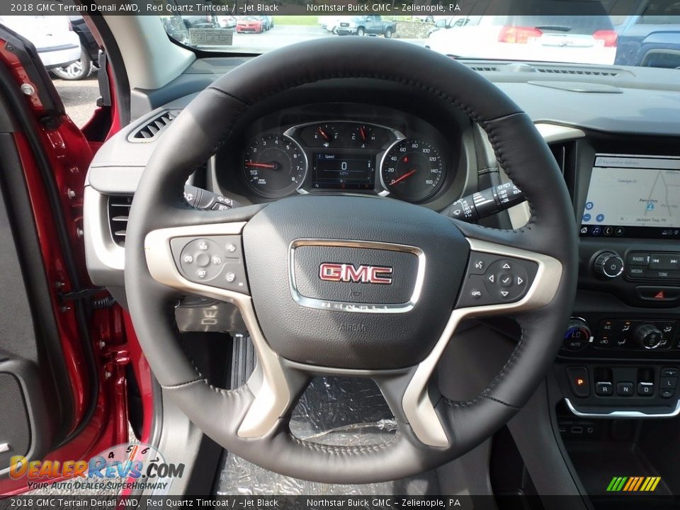 2018 GMC Terrain Denali AWD Steering Wheel Photo #16