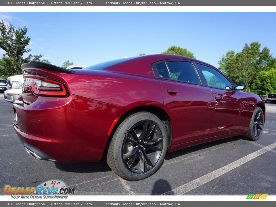 2018 Dodge Charger SXT Octane Red Pearl / Black Photo #3