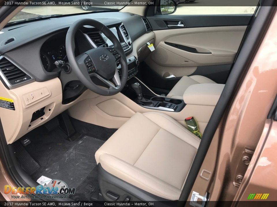 2017 Hyundai Tucson SE AWD Mojave Sand / Beige Photo #4