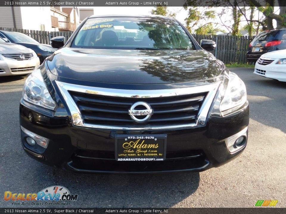 2013 Nissan Altima 2.5 SV Super Black / Charcoal Photo #2