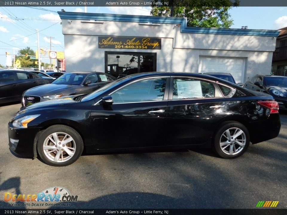 2013 Nissan Altima 2.5 SV Super Black / Charcoal Photo #4