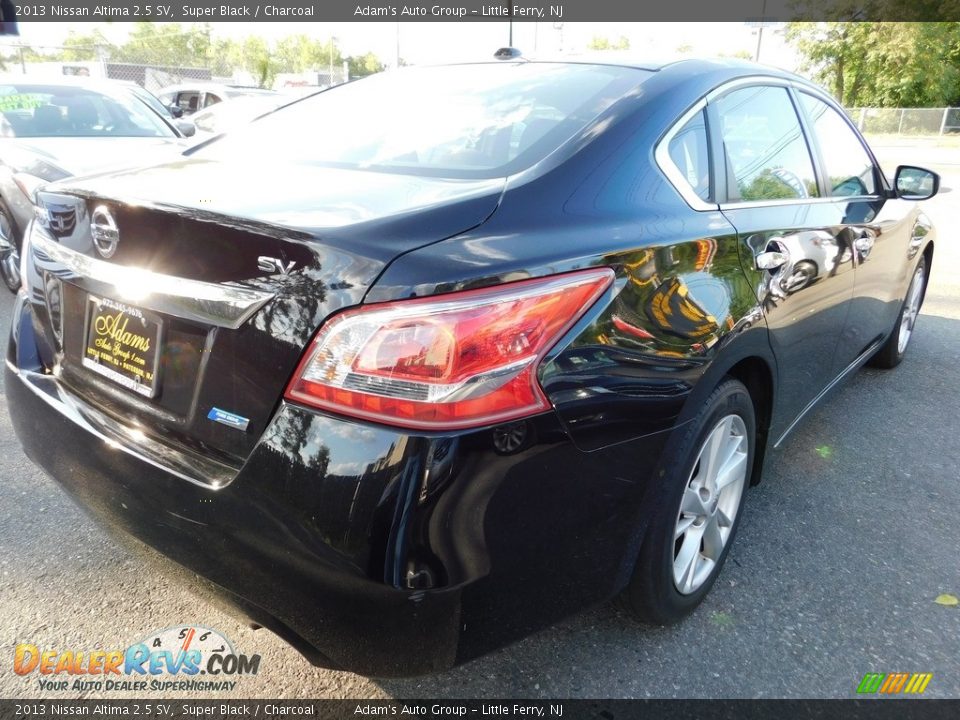 2013 Nissan Altima 2.5 SV Super Black / Charcoal Photo #5