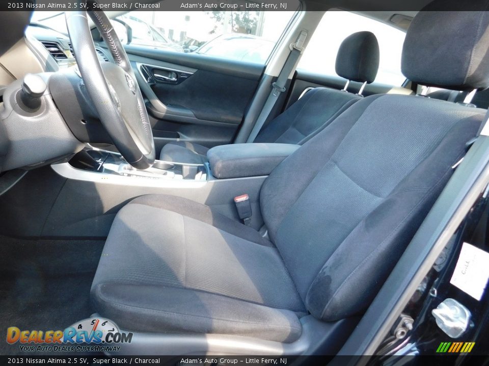 2013 Nissan Altima 2.5 SV Super Black / Charcoal Photo #12