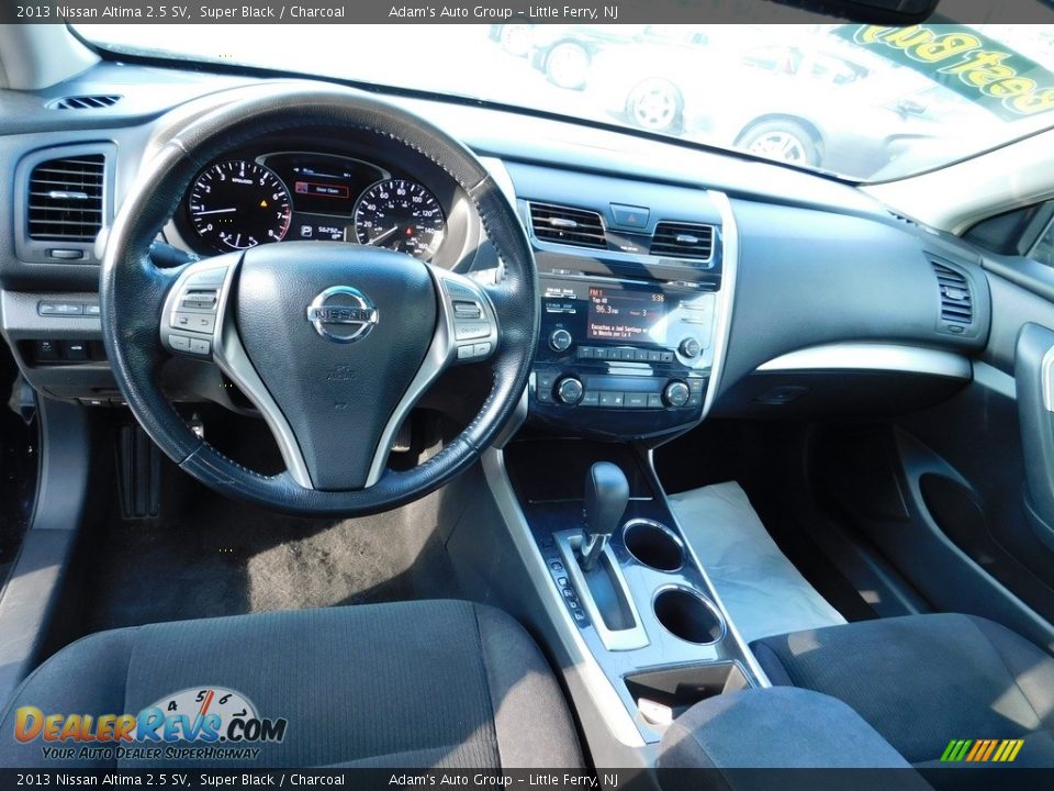 2013 Nissan Altima 2.5 SV Super Black / Charcoal Photo #15