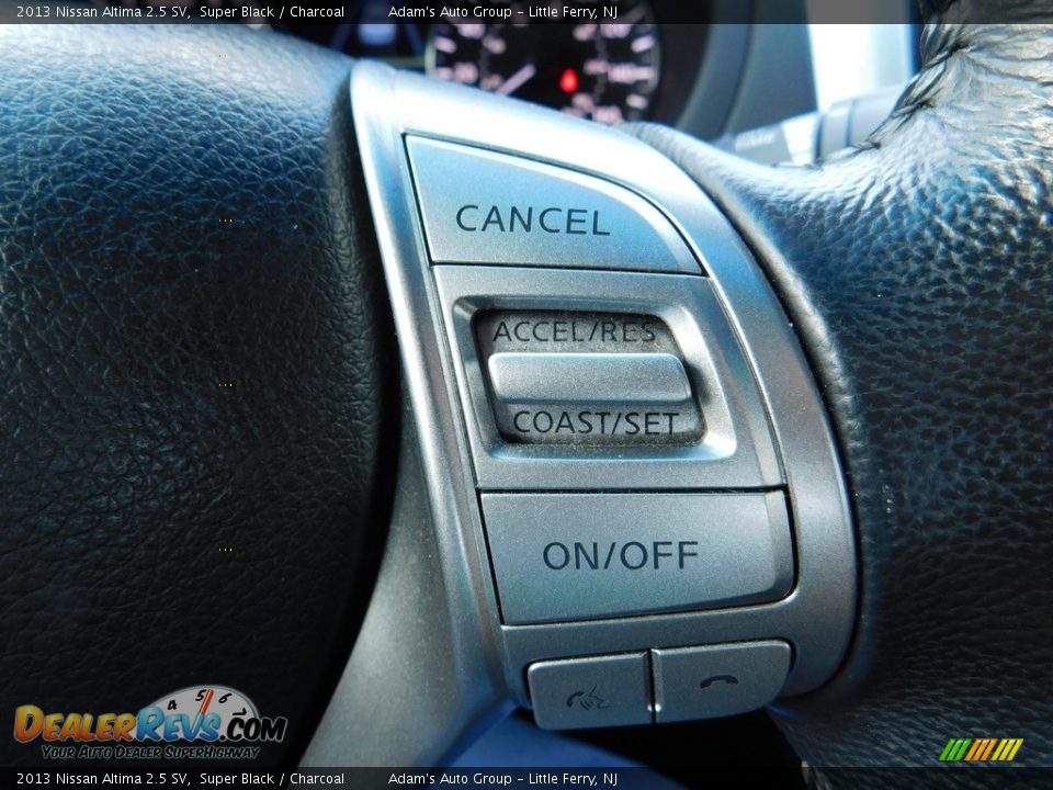 2013 Nissan Altima 2.5 SV Super Black / Charcoal Photo #19