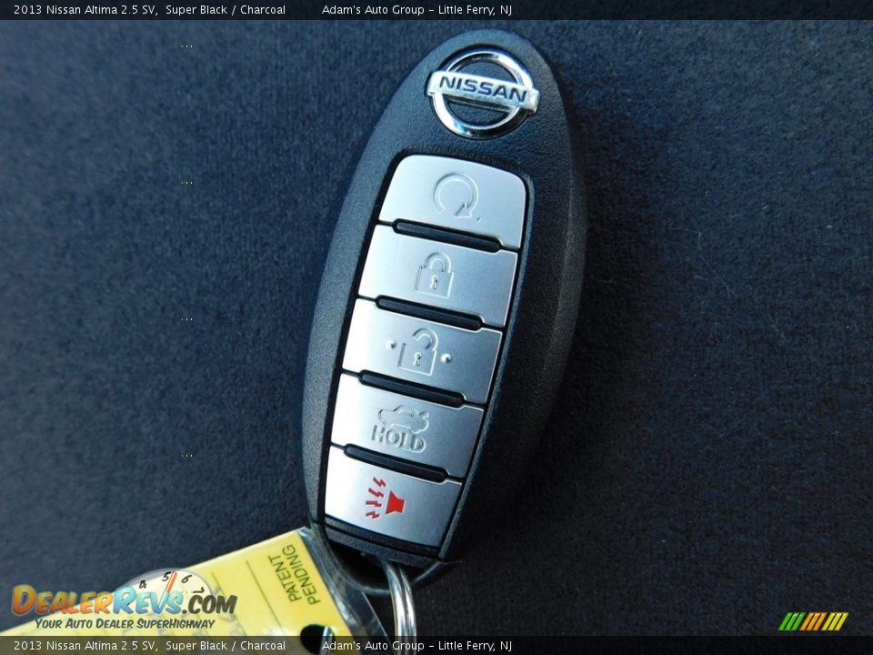 2013 Nissan Altima 2.5 SV Super Black / Charcoal Photo #24