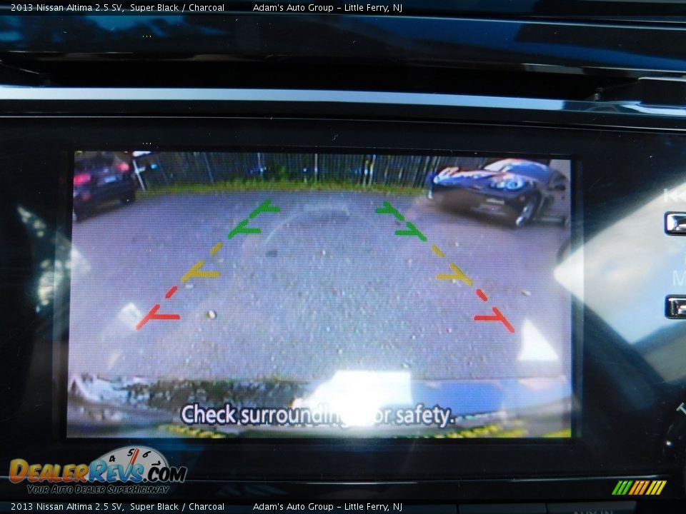 2013 Nissan Altima 2.5 SV Super Black / Charcoal Photo #31