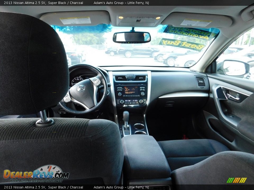 2013 Nissan Altima 2.5 SV Super Black / Charcoal Photo #36