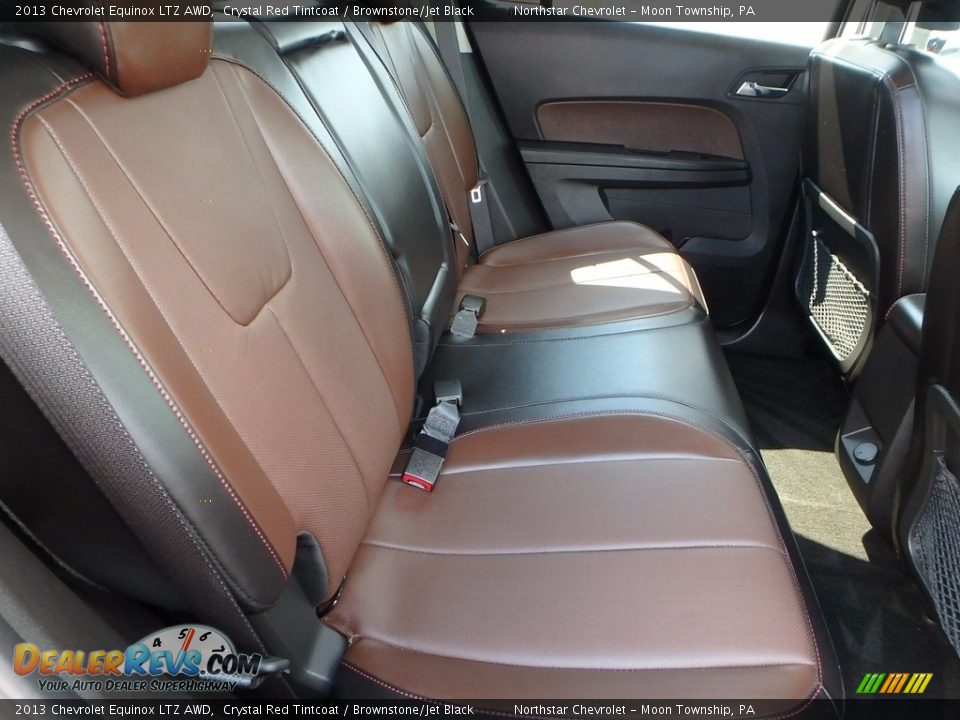 2013 Chevrolet Equinox LTZ AWD Crystal Red Tintcoat / Brownstone/Jet Black Photo #19