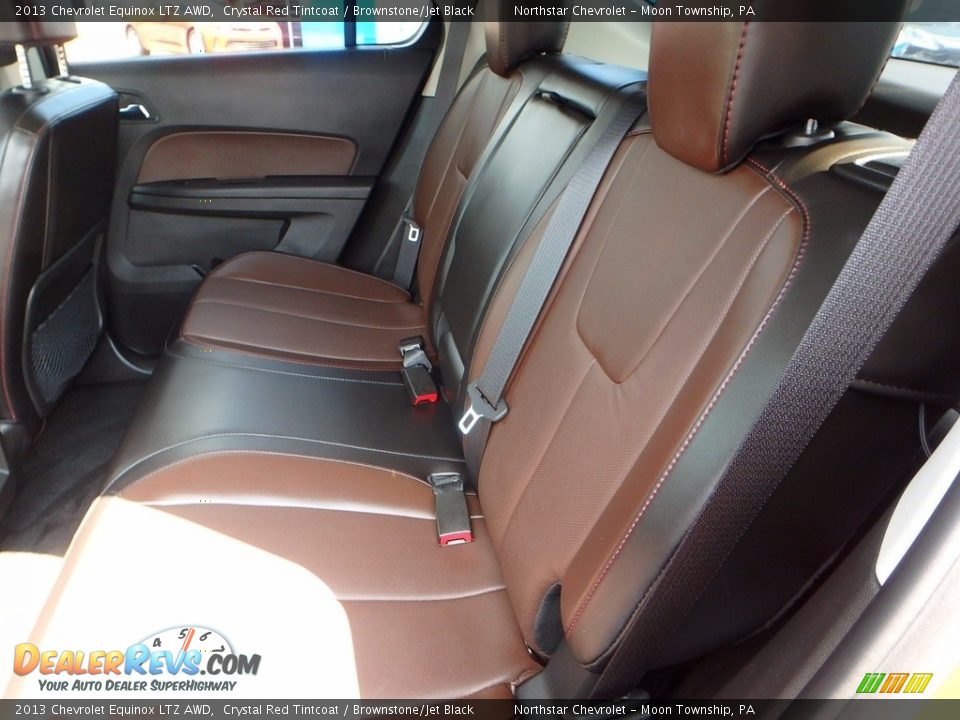 2013 Chevrolet Equinox LTZ AWD Crystal Red Tintcoat / Brownstone/Jet Black Photo #22