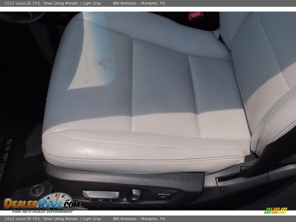 2013 Lexus ES 350 Silver Lining Metallic / Light Gray Photo #12