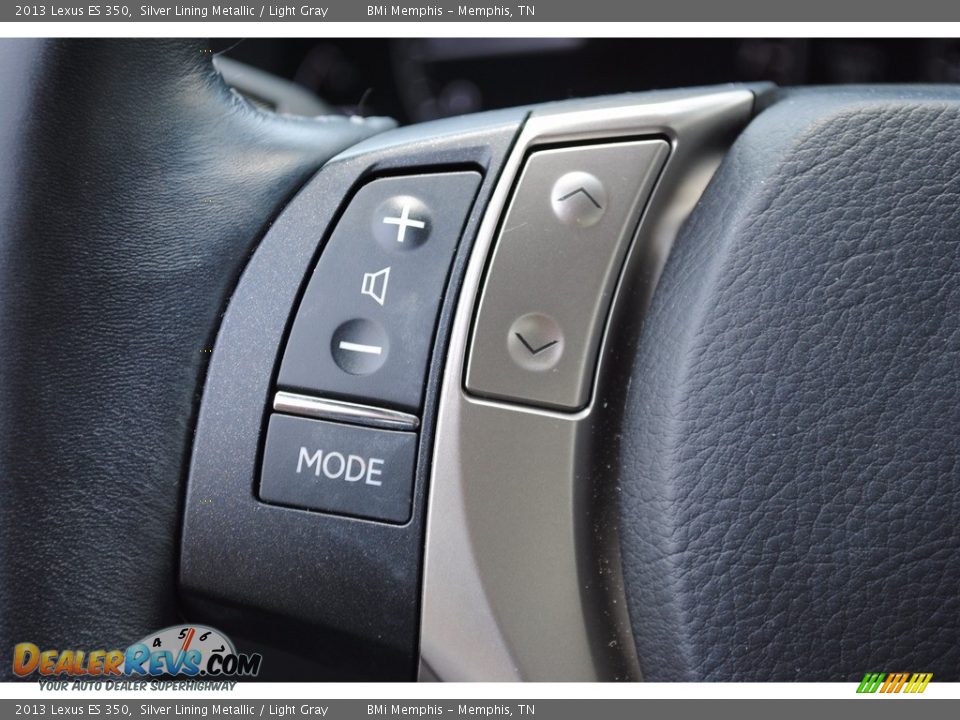 2013 Lexus ES 350 Silver Lining Metallic / Light Gray Photo #14