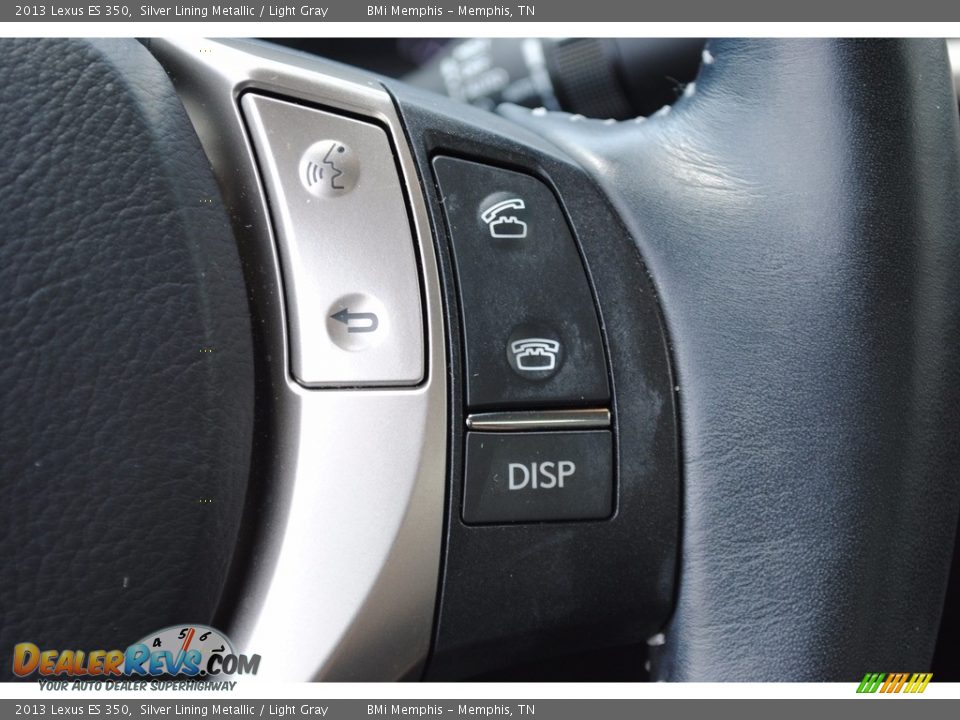 2013 Lexus ES 350 Silver Lining Metallic / Light Gray Photo #15