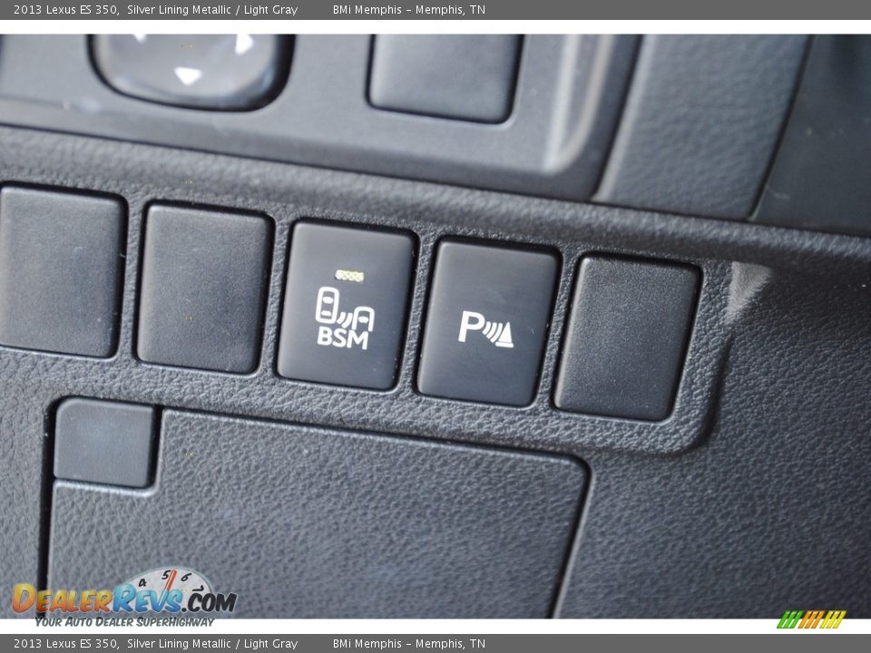 2013 Lexus ES 350 Silver Lining Metallic / Light Gray Photo #16