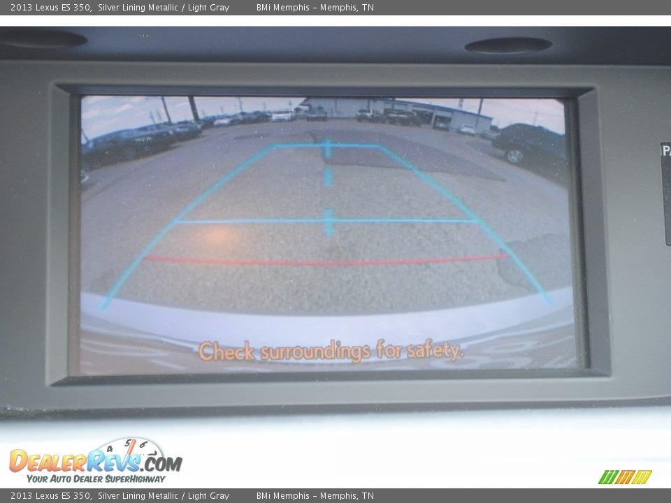 2013 Lexus ES 350 Silver Lining Metallic / Light Gray Photo #19