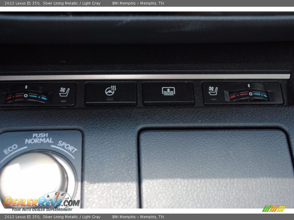 2013 Lexus ES 350 Silver Lining Metallic / Light Gray Photo #20