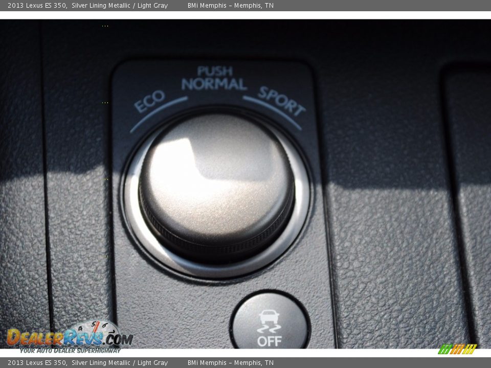 2013 Lexus ES 350 Silver Lining Metallic / Light Gray Photo #21