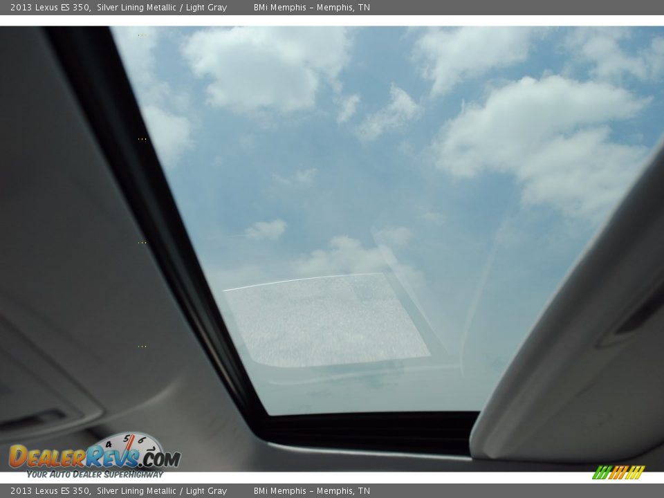 2013 Lexus ES 350 Silver Lining Metallic / Light Gray Photo #23