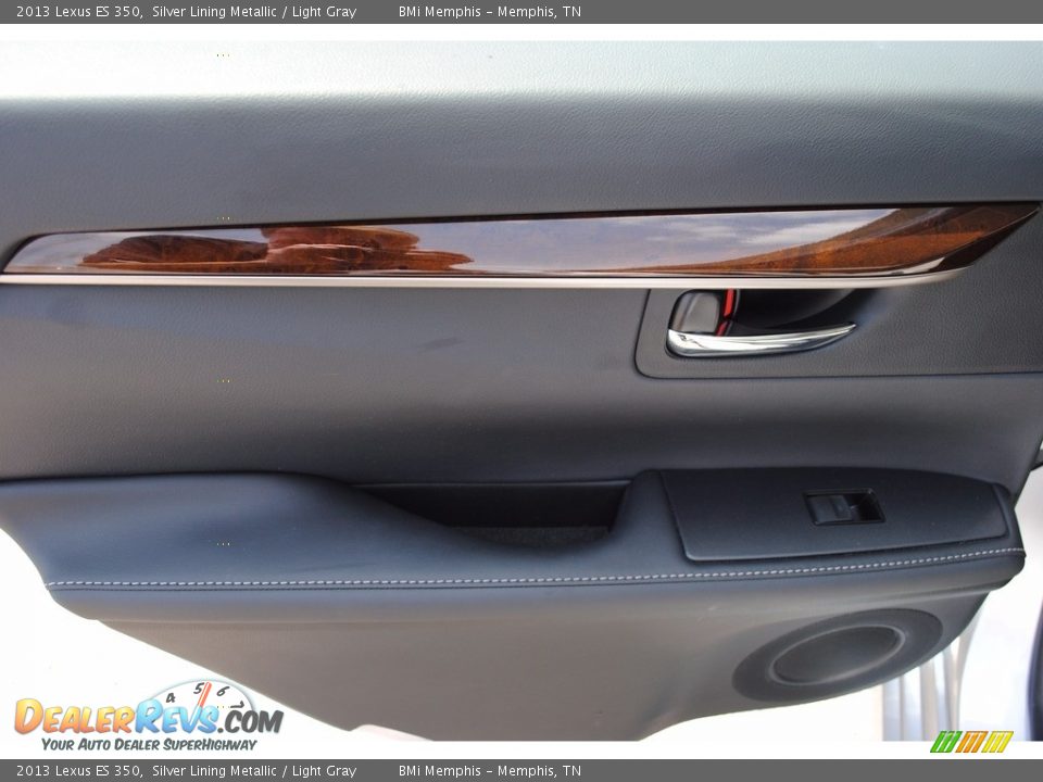 2013 Lexus ES 350 Silver Lining Metallic / Light Gray Photo #24