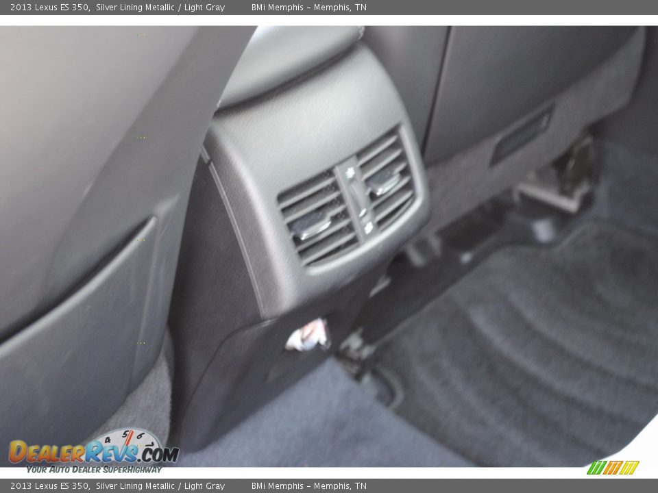 2013 Lexus ES 350 Silver Lining Metallic / Light Gray Photo #26