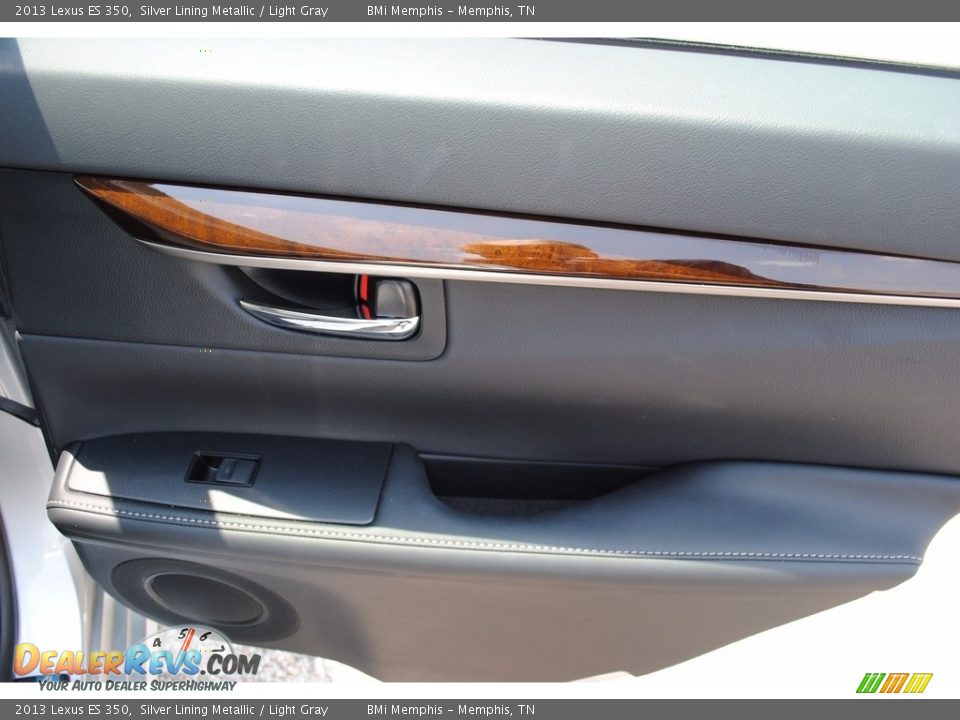 2013 Lexus ES 350 Silver Lining Metallic / Light Gray Photo #27