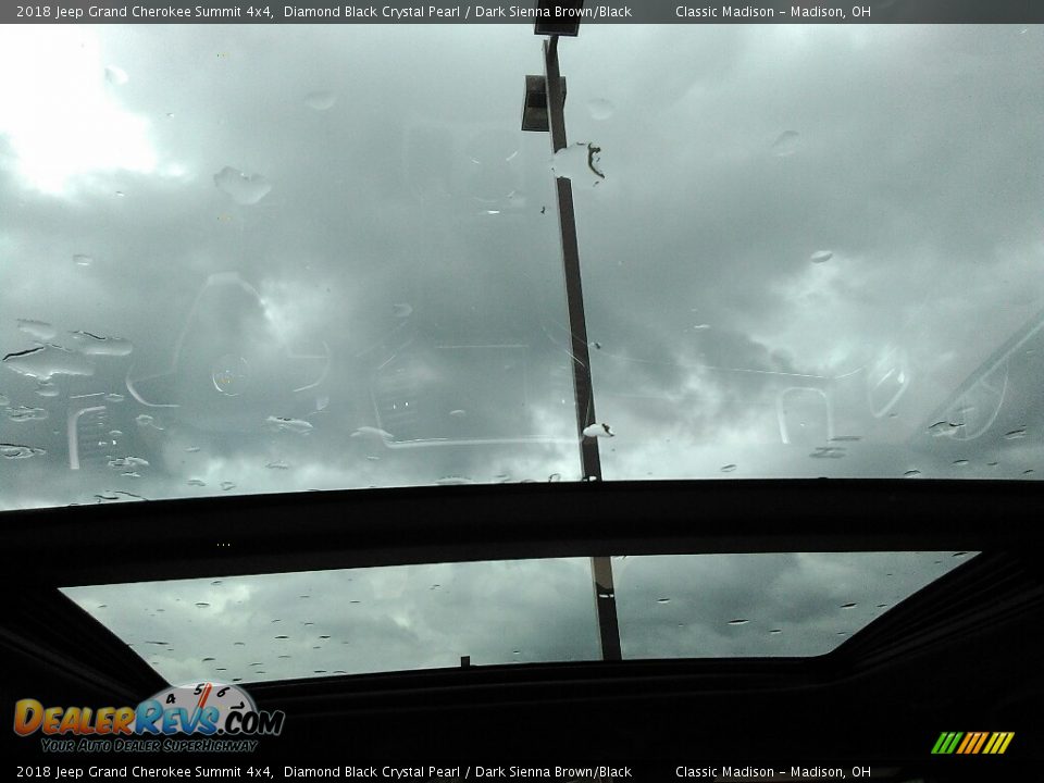 2018 Jeep Grand Cherokee Summit 4x4 Diamond Black Crystal Pearl / Dark Sienna Brown/Black Photo #13