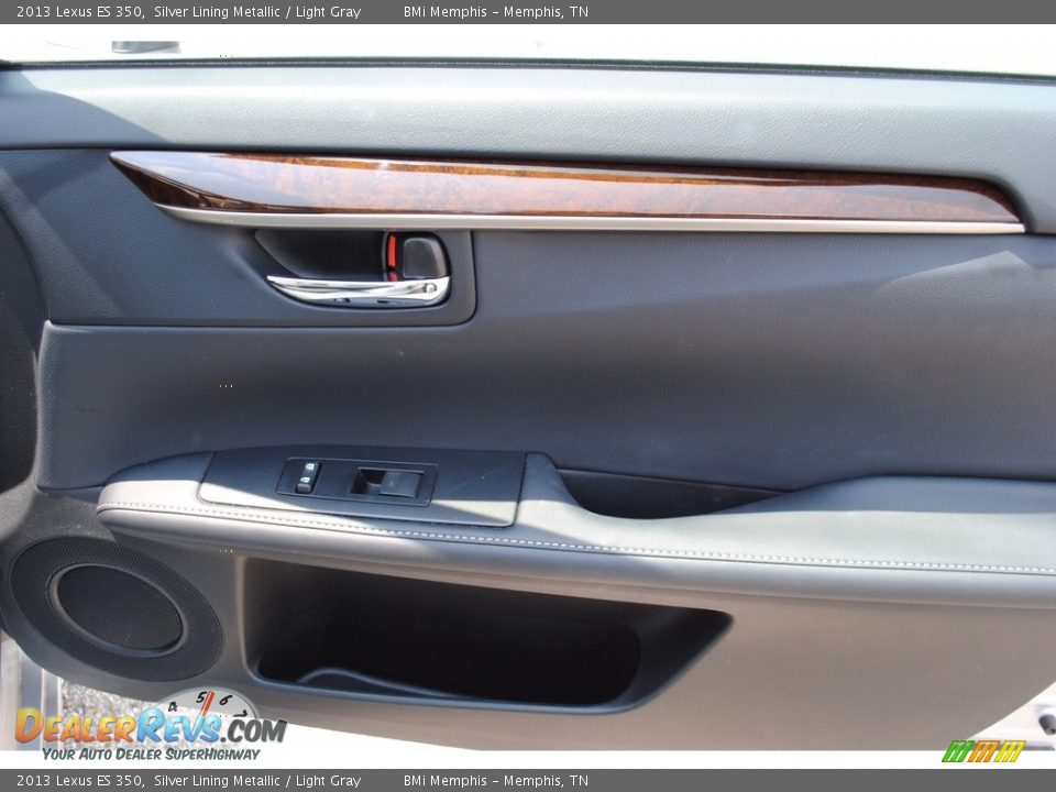 2013 Lexus ES 350 Silver Lining Metallic / Light Gray Photo #29