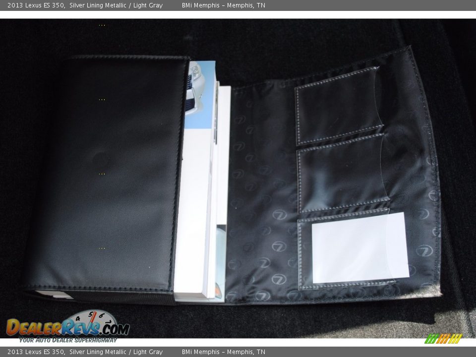 2013 Lexus ES 350 Silver Lining Metallic / Light Gray Photo #31