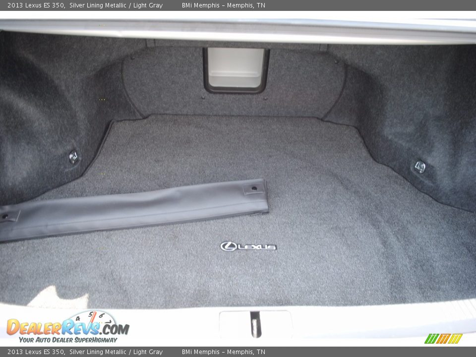 2013 Lexus ES 350 Silver Lining Metallic / Light Gray Photo #33