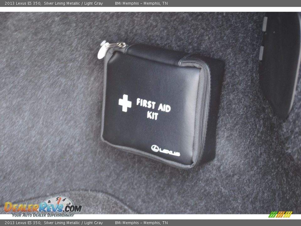 2013 Lexus ES 350 Silver Lining Metallic / Light Gray Photo #34