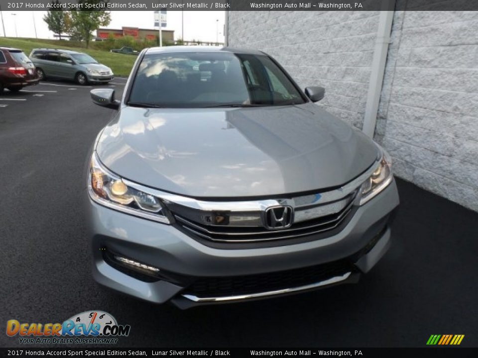 2017 Honda Accord Sport Special Edition Sedan Lunar Silver Metallic / Black Photo #4