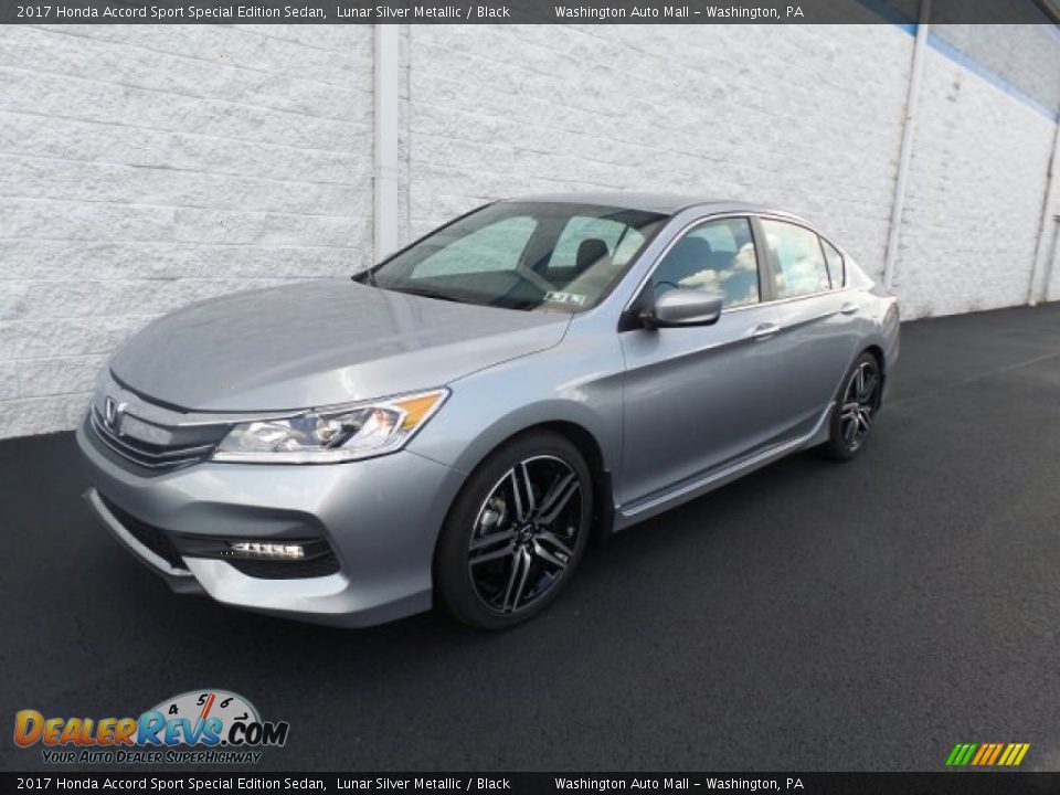 2017 Honda Accord Sport Special Edition Sedan Lunar Silver Metallic / Black Photo #5