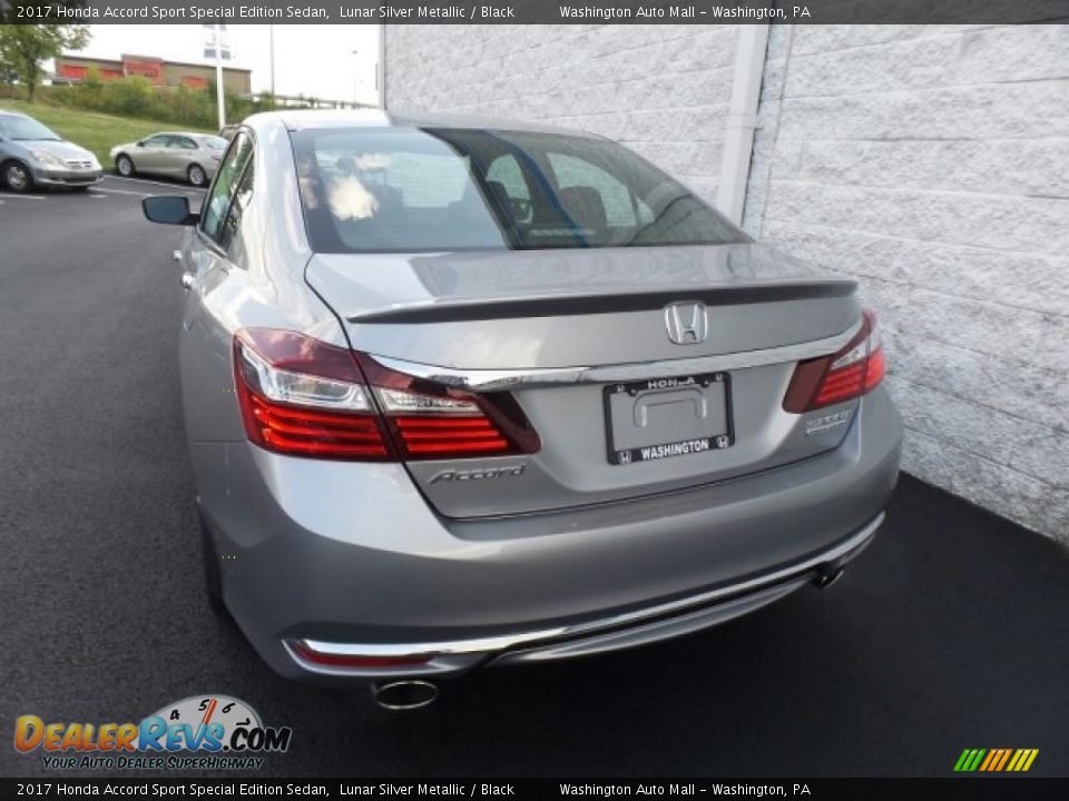 2017 Honda Accord Sport Special Edition Sedan Lunar Silver Metallic / Black Photo #7