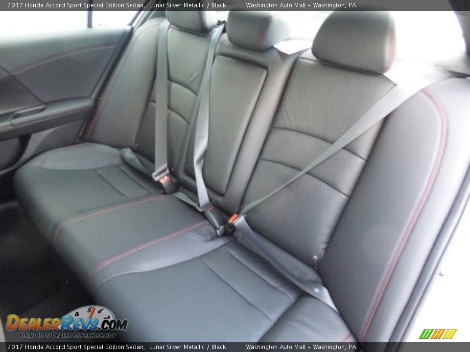 2017 Honda Accord Sport Special Edition Sedan Lunar Silver Metallic / Black Photo #11