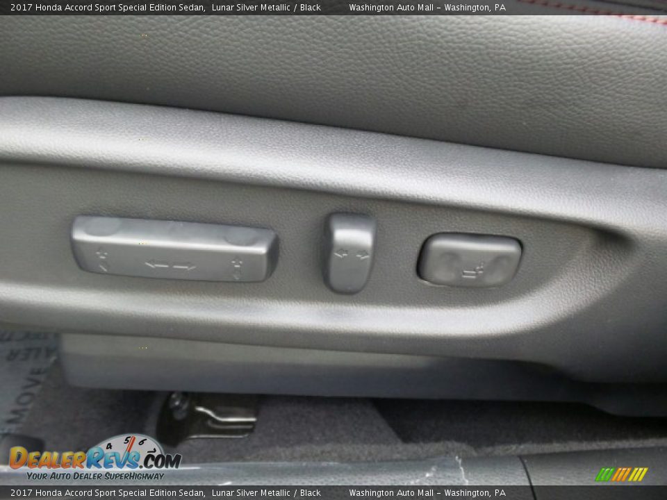 2017 Honda Accord Sport Special Edition Sedan Lunar Silver Metallic / Black Photo #15