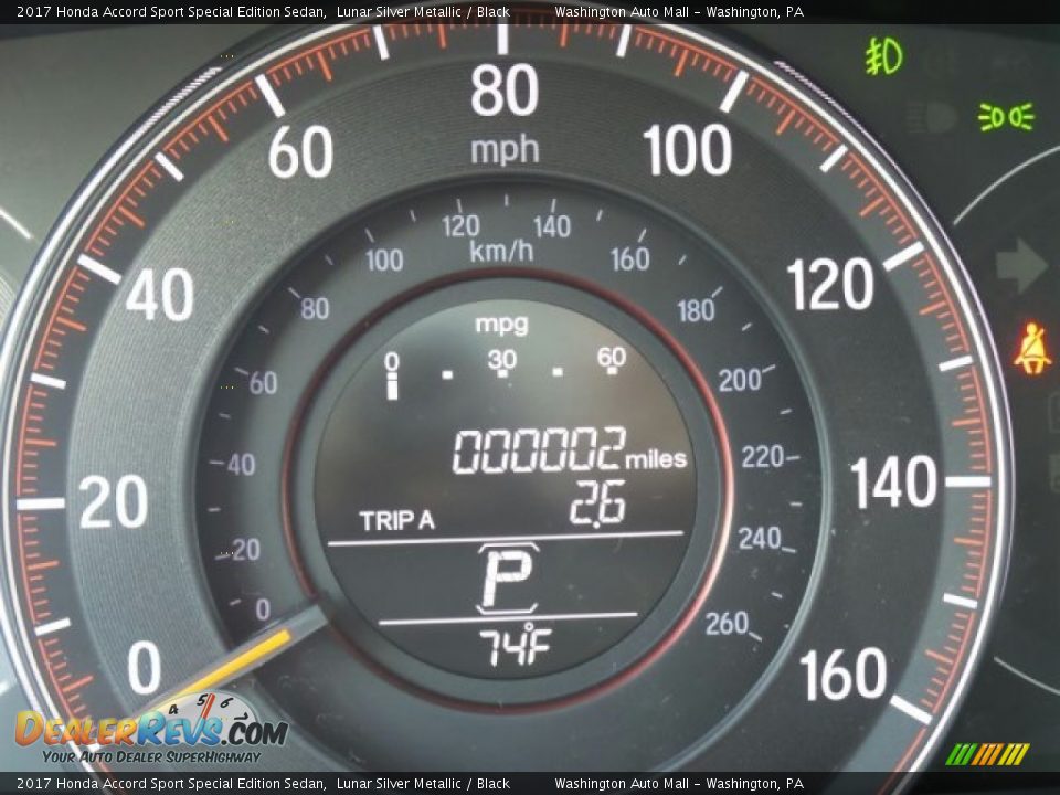 2017 Honda Accord Sport Special Edition Sedan Lunar Silver Metallic / Black Photo #16