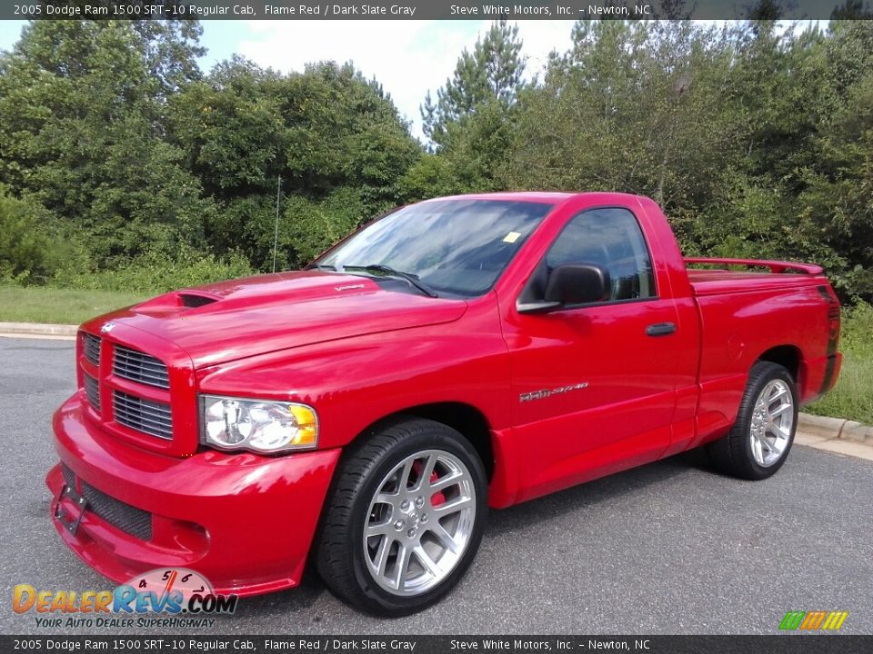 Flame Red 2005 Dodge Ram 1500 SRT-10 Regular Cab Photo #2