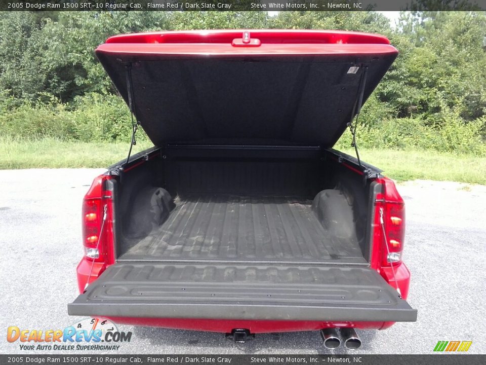 2005 Dodge Ram 1500 SRT-10 Regular Cab Flame Red / Dark Slate Gray Photo #7